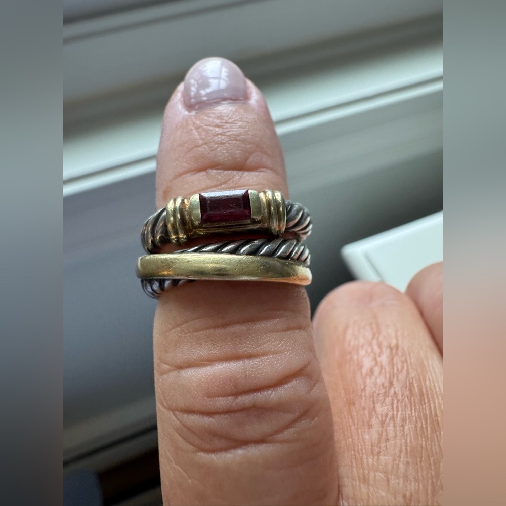 Two David Yurman Rings